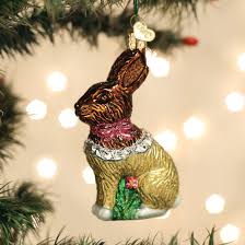32581 Chocolate Easter Bunny Ornament - OWC