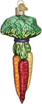 28125 Rainbow Carrots Orn