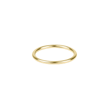 Ring- Gold Thin Band Size 6
