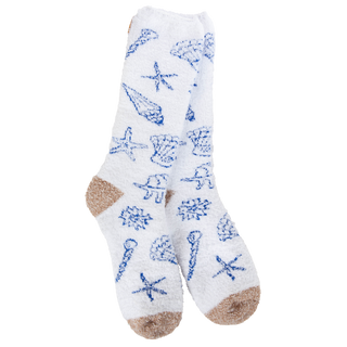 World's Softest Cozy Crew OS Sea Shells