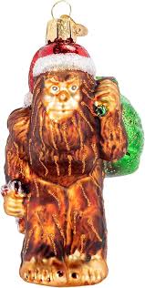 24213 Santa Sasquatch Orn.