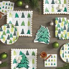 Holiday Trees Cocktail Napkin