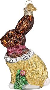 32581 Chocolate Easter Bunny Ornament - OWC