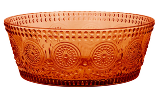 Umber Codi Glass Bowl - Lg