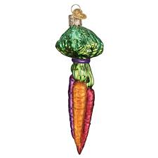 28125 Rainbow Carrots Orn