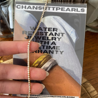 ChanSutt Tennis Necklace (adjustable) #sq7367132