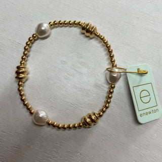 Admire Gold & Pearl 3mm Bracelet