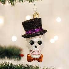 Top Hat Skeleton Orn 26068