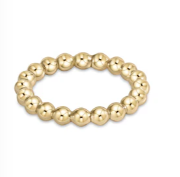 Ring-Gold Bead Size 6 3mm