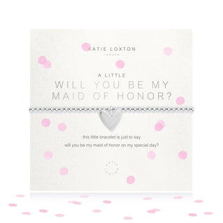 A Little "Will You Be My Maid Of Honor" Bracelet