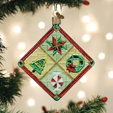32550 Christmas Quilt Ornament