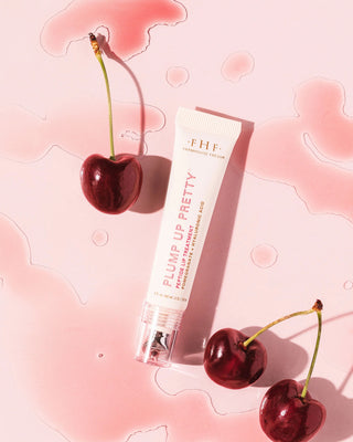 Plump Up Pretty Peptide Lip Treatment Black Cherry Tint