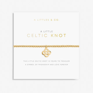 Little "Celtic Knot" Bracelet in Gold - Tone plating