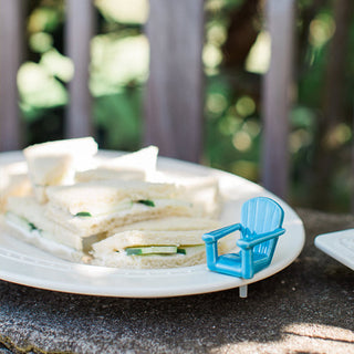 A67 Mini Blue Adirondack Chair