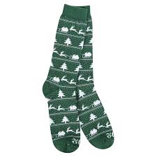 Men's Sleigh Green Transit Crew