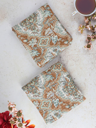 Timeless Tapestry Tea Towel Maple