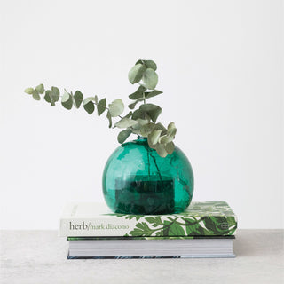 Glass Tealight Holder/Vase w/ Cloche