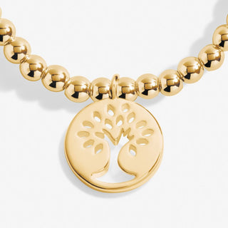 A Little "Family" Gold Bracelet