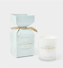 Christmas Candle - Season to Celebrate - Ice Blue