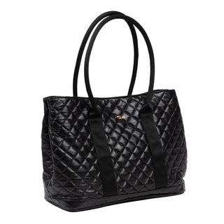Miss Manors Black Quilted - 19795