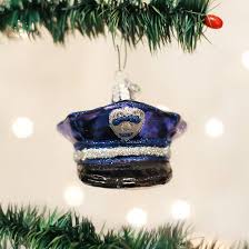 32138 Police Officer cap Orn