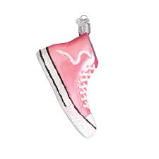 32315 Pink High-top Sneaker Orn