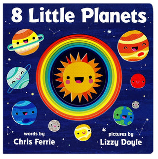 8 Little Planets Board Book