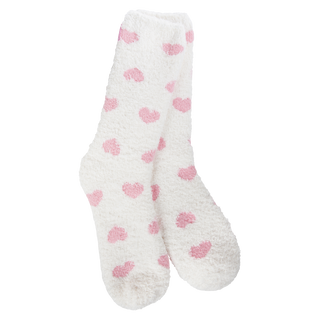 World's Softest Spring Cozy Crew OS Up/Down Heart - 75931