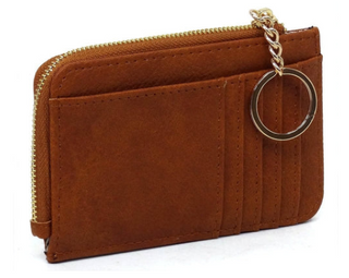 Small But Big Card Wallet - Tan
