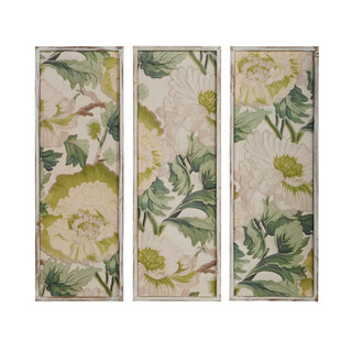 Tranquil Green Garden Carved Wall Art 4510007