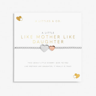 A Little "Like Mother Like Daughter" Bracelet