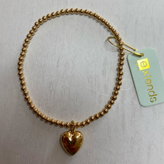 Extends - Gold Love Plush Gold Bracelet