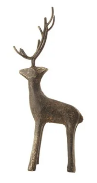 Cast Iron Standing Deer - SM
