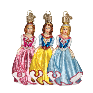 10179 Princess Ornament 3/ast