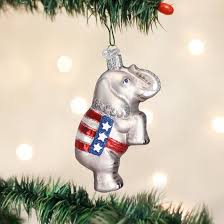12108 Republican Elephant Orn