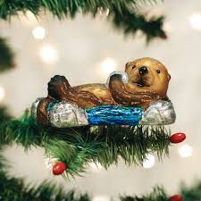 12506 Floating Sea Otter Orn