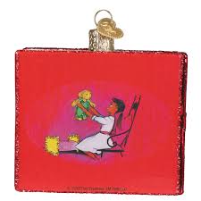 44298 - Corduroy Book Ornament - OWC