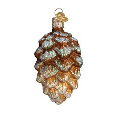42018 Natural Cone Reflector Orn