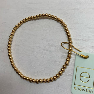 Gold Bead 3mm Bracelet