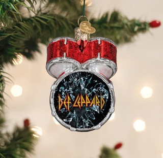 38116 - Def Leppard Drum Ornament - OWC