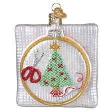 32709 Christmas Cross Stitch Orn - OWC