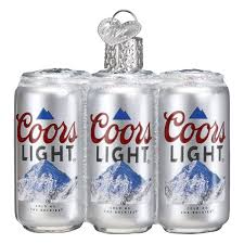 32562 Coors Light Six Pack Orn