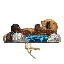 12506 Floating Sea Otter Orn