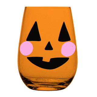 Stemless Glass Jackolantern
