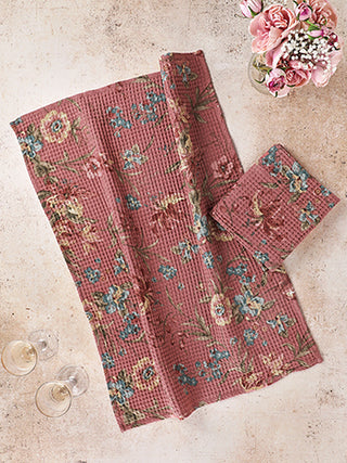 Lillianna Tea Towel\Old Rose