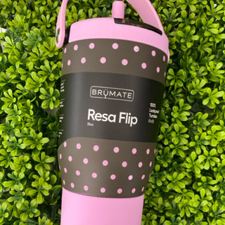 Resa Flip 35oz - Mocha Dot