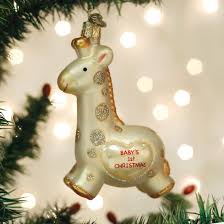 12646 BabyÕs First Christmas Giraffe Orn.