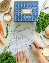 Carson Tin Recipe Box