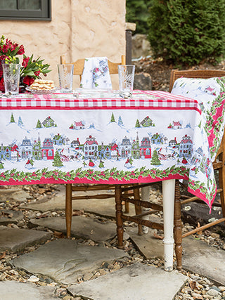 Victorian Christmas Tablecloth 60x90