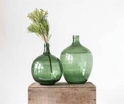 Green Glass Vase 15.5Ó df1802